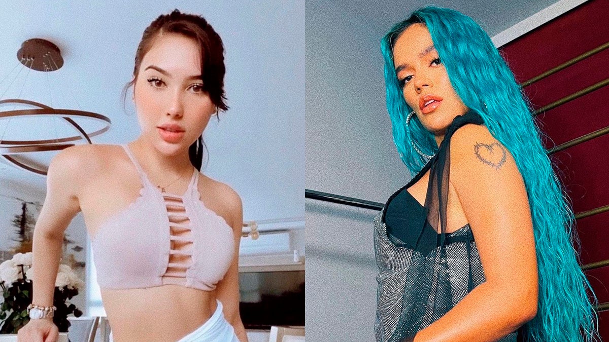 Aída Victoria Merlano se armó su propio show en el concierto de Karol G