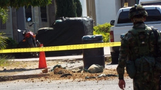 Hostigaron estación de policía y el comercio cerró en Frontino, Antioquia