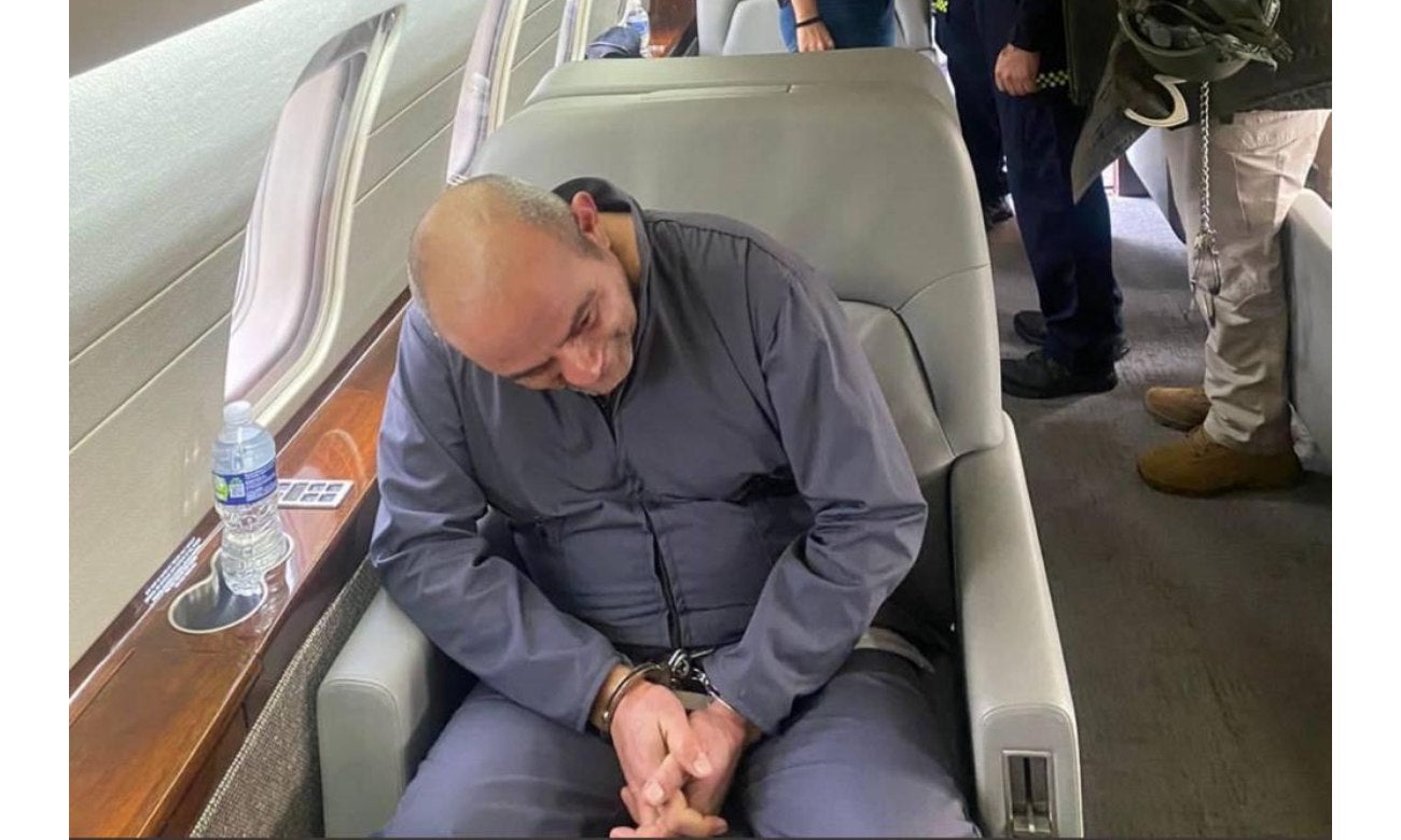 Primera imágenes extradición Otoniel