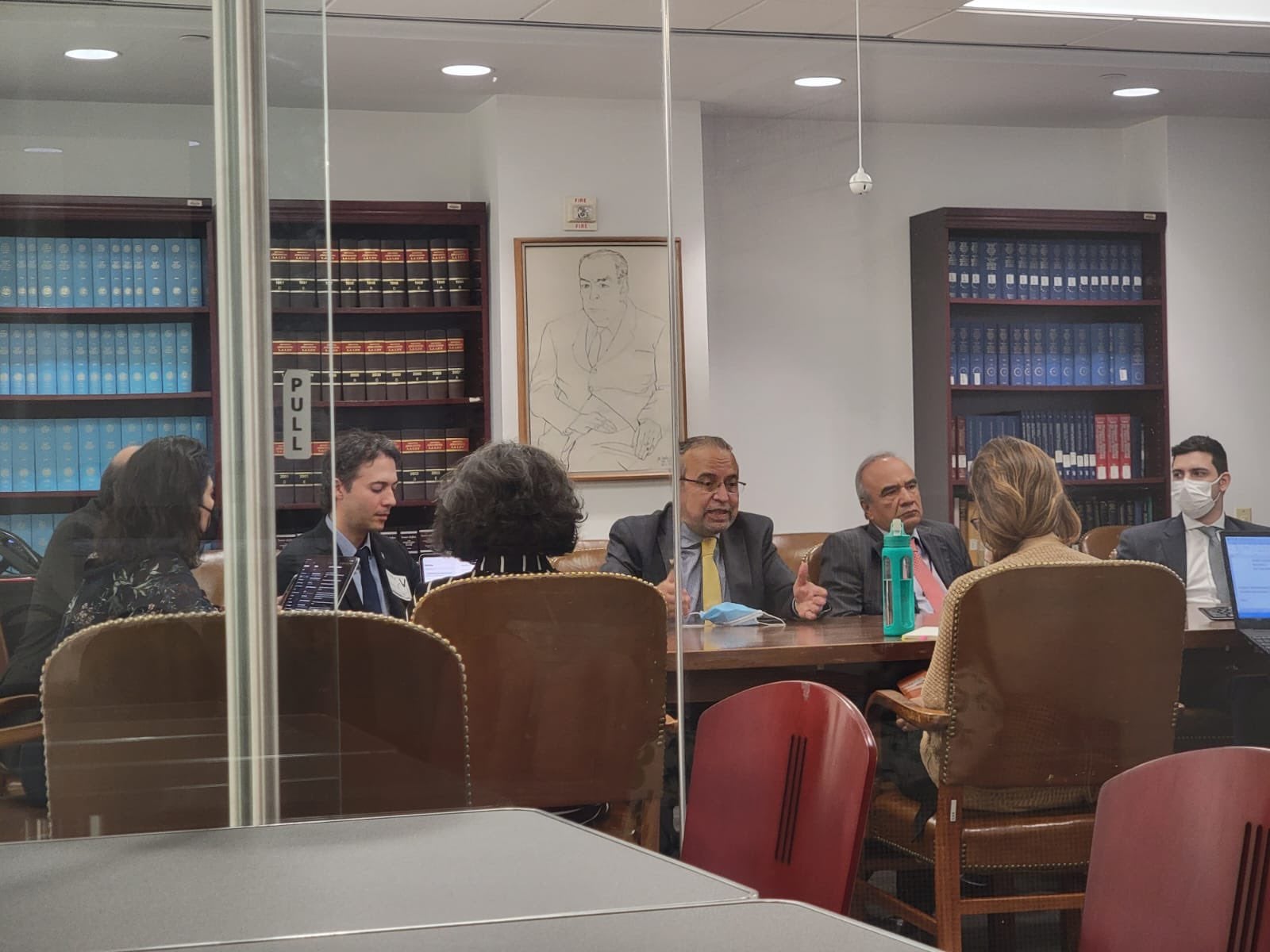 Quintero se reune con miembros de la CIDH