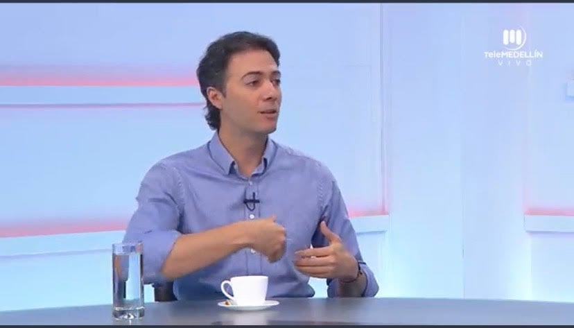 Alcalde de Medellín, Daniel Quintero.