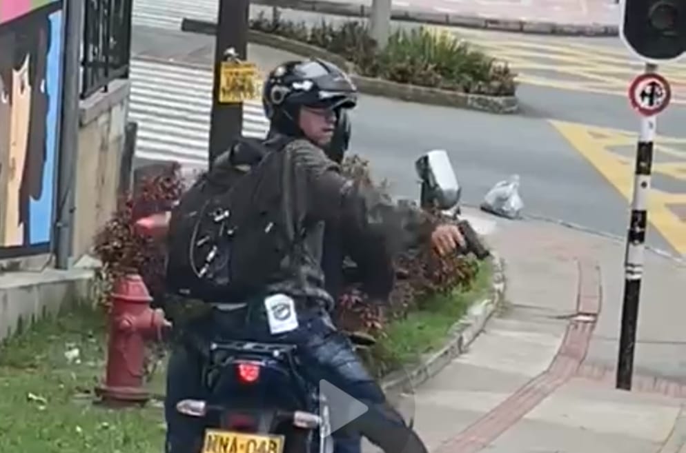 [Video] Cayó “Diego” el fletero que robó $7 millones en Medellín