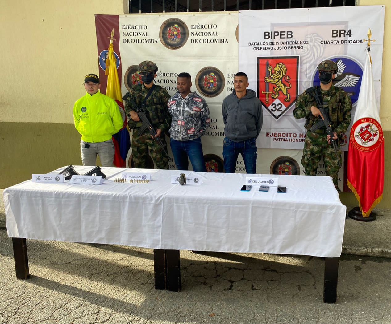 Capturan a presuntos asesinos de nueve soldados en Frontino, Antioquia