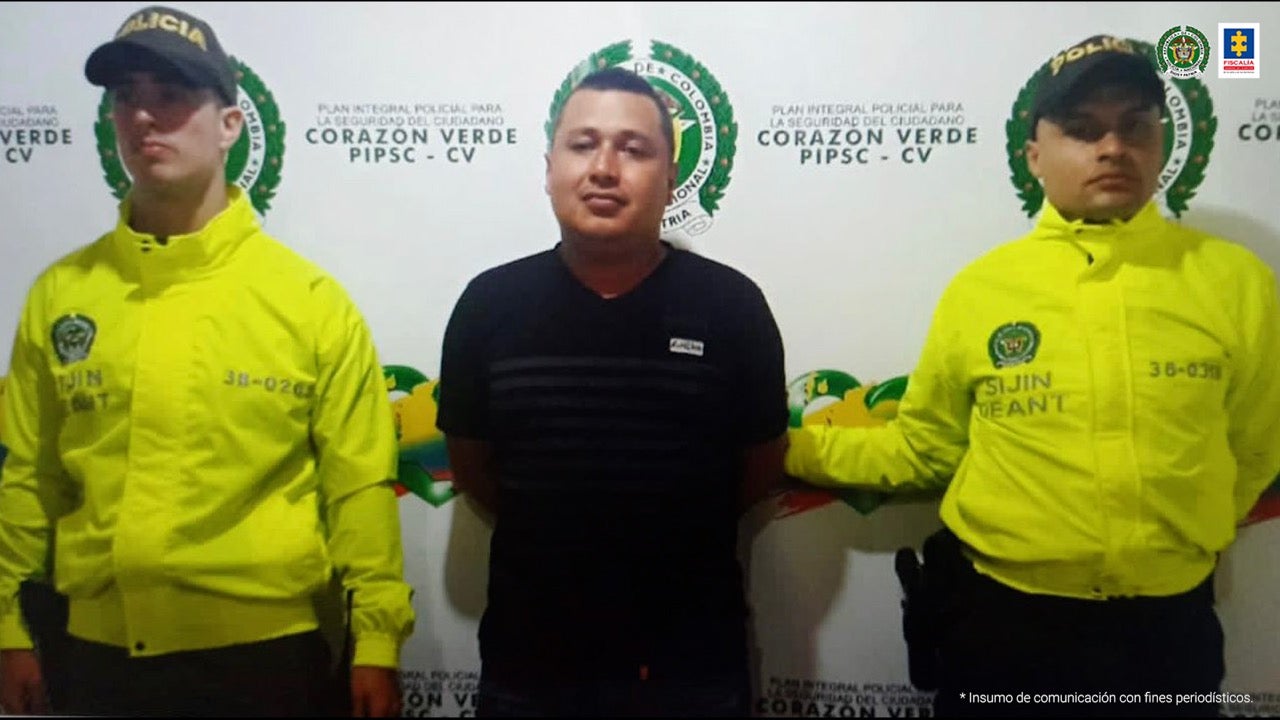 El judicializado sería un integrante del Clan del Golfo.