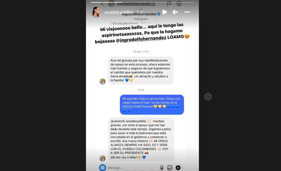 Captura de pantalla de Ana del Castillo