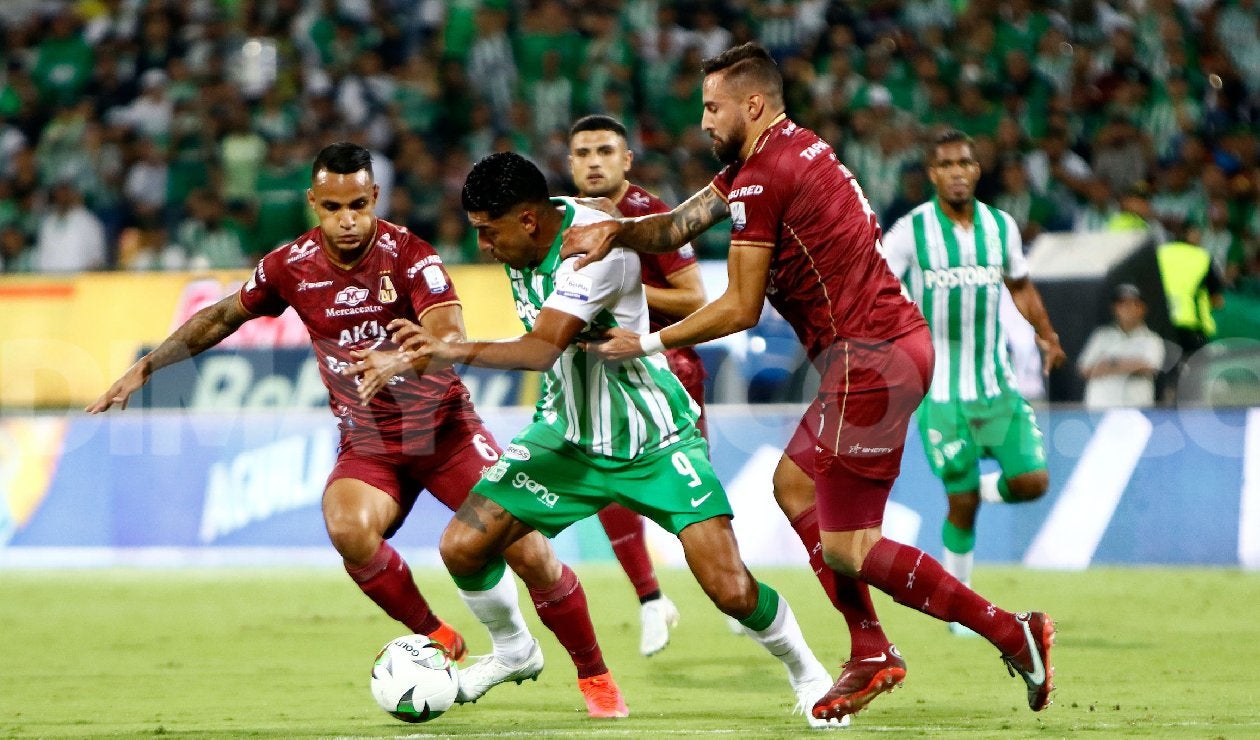 Atlético Nacional vs Deportes Tolima 2022