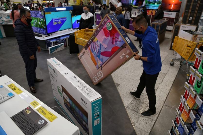 Los productos que más se vendieron fueron los de tecnología y electrodomésticos.