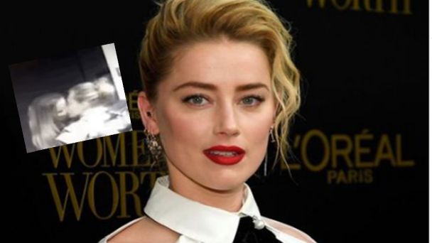 Revelan fotos de Amber Heard, exesposa de Johnny Depp, besando a otra mujer