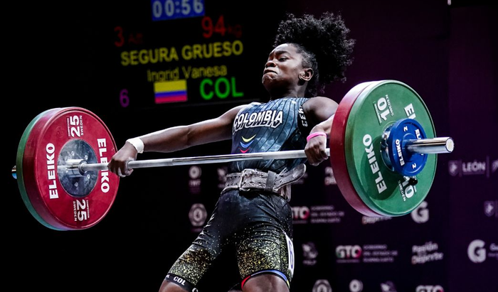 Ingrid Segura - Mundial de pesas Sub 17
