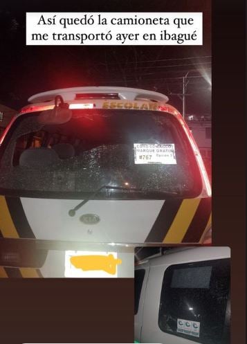 Ataque señora de Andrés Andrade