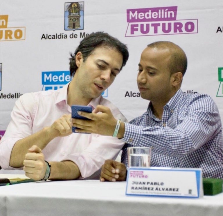 Daniel Quintero y Juan Pablo Ramírez