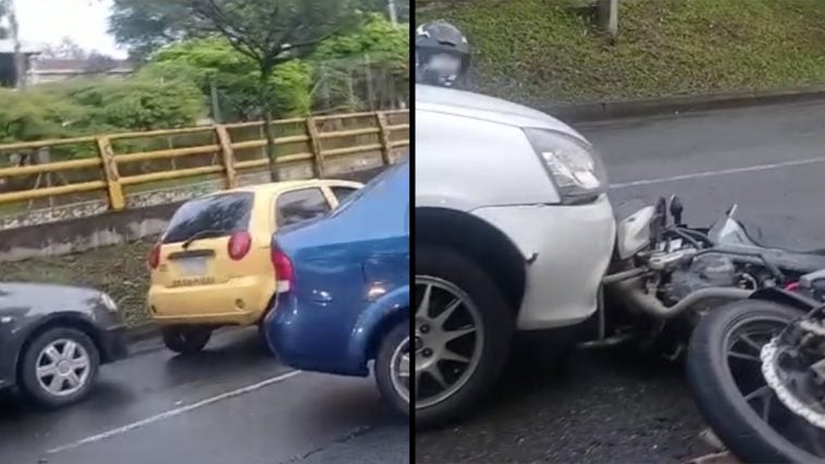 Los lesionados fueron trasladados hasta centros asistenciales.