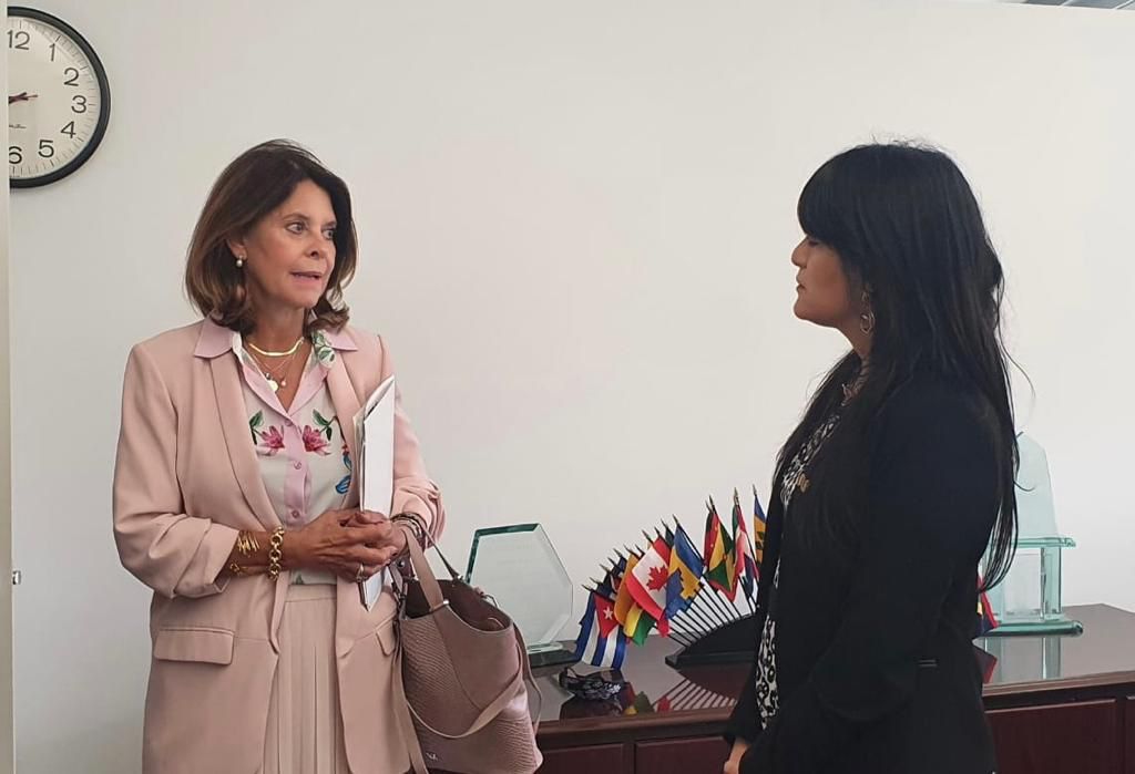 Vicepresidenta y Canciller, Marta Lucía Ramírez, en la CIDH