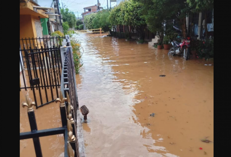 Evalúan si las familias del sector deben ser evacuadas.
