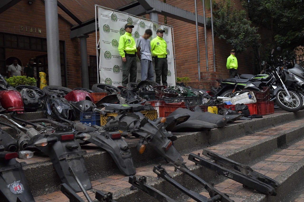 Este año han sido recuperados 819 vehículos, entre motos y carros en la capital antioqueña.