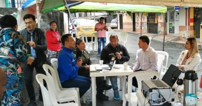 Acompañamiento barrio Belalcázar