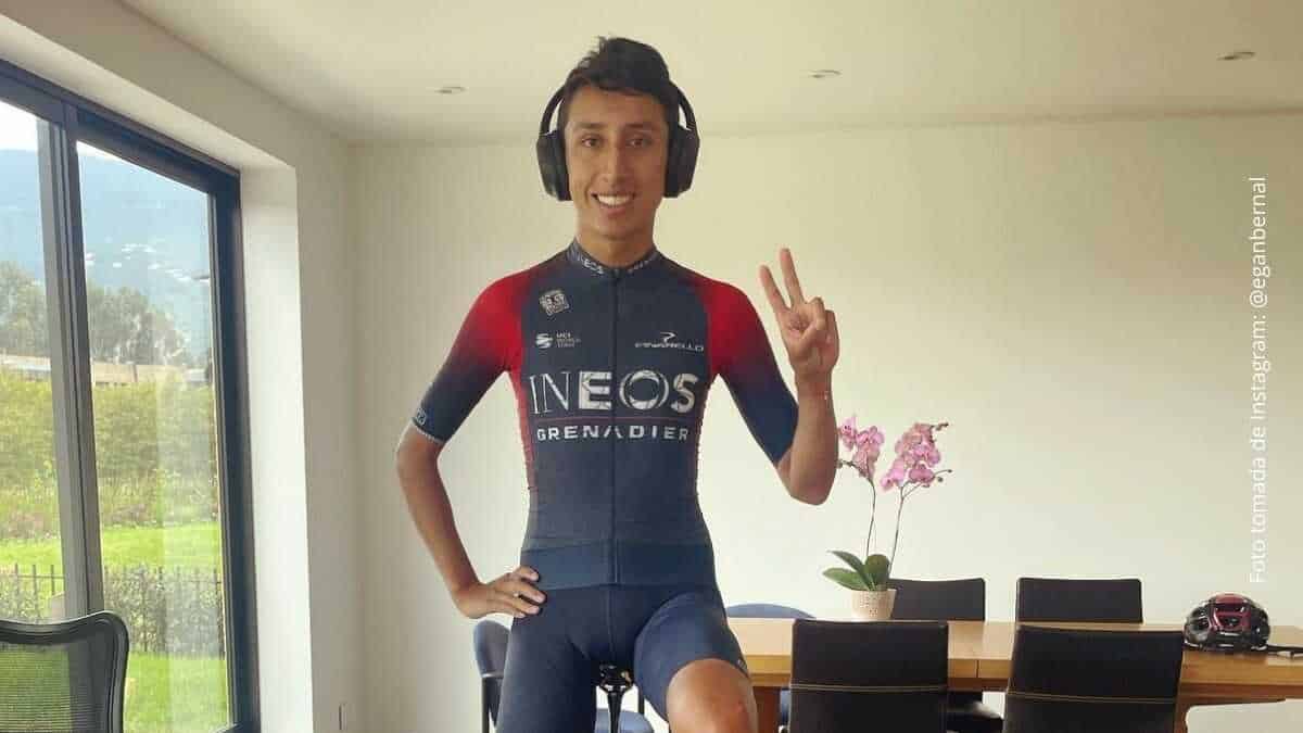 "Se acerca el retorno de Egan Bernal"