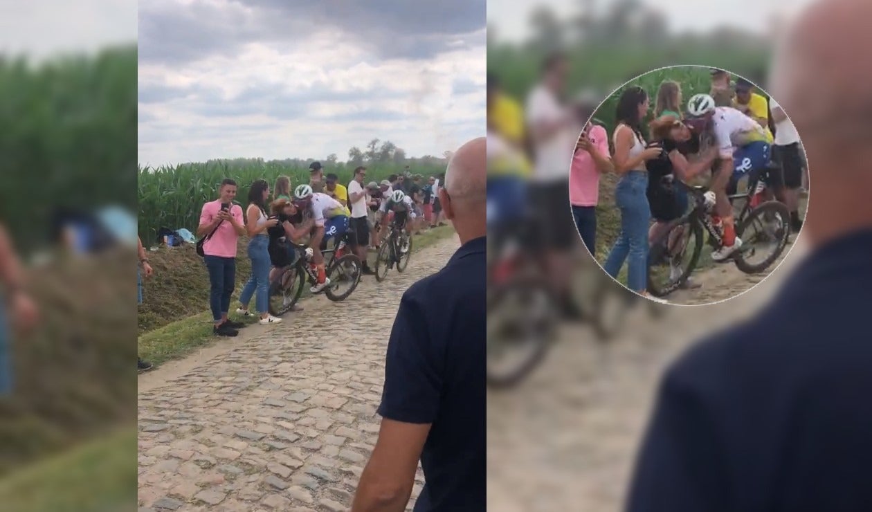 Caída en el Tour de Francia 2022