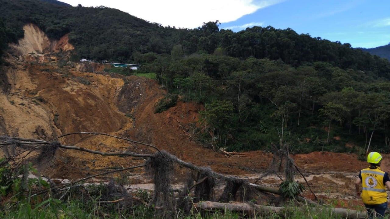 Deslizamiento en San Antonio de Prado