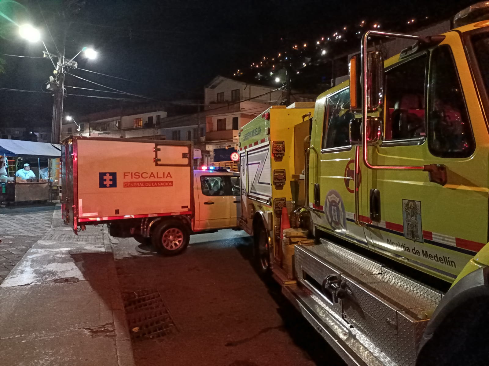 El cadáver fue rescatado por el cuerpo de Bomberos.