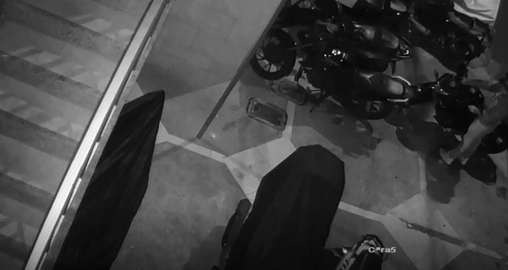 Moto robada Santa Mónica