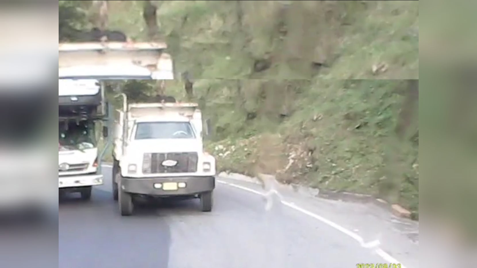 El incidente vial se presentó en el Alto de Matasanos en Barbosa.