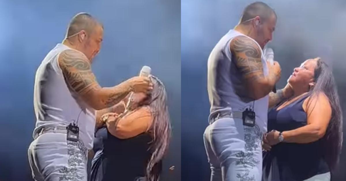 Jessi Uribe complace a fanática en pleno concierto "Mi corazón está latiendo a mil"