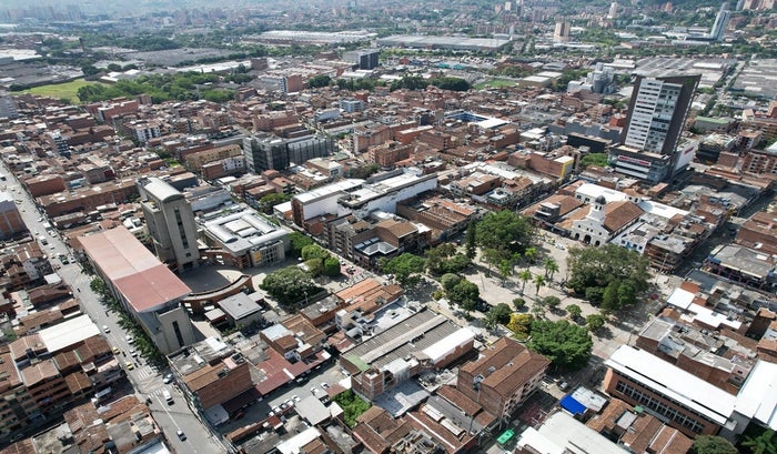 Panorámica del municipio de Itagüí