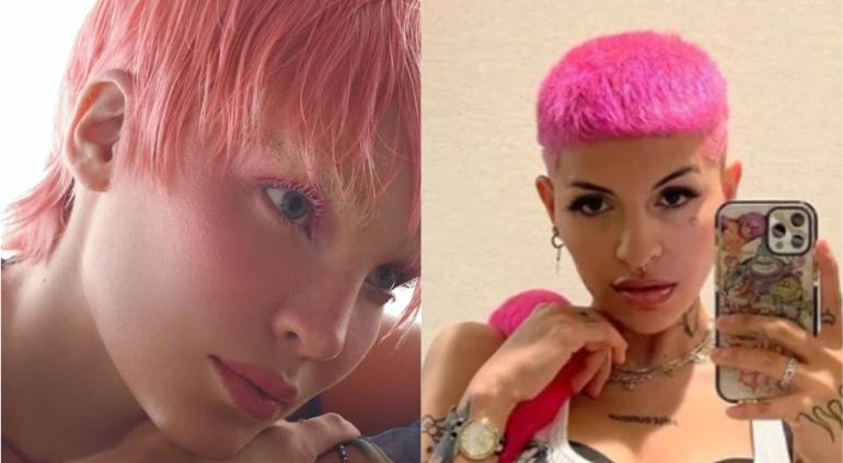 Belinda con el cabello rosado: ¿cambio de look o peluca?
