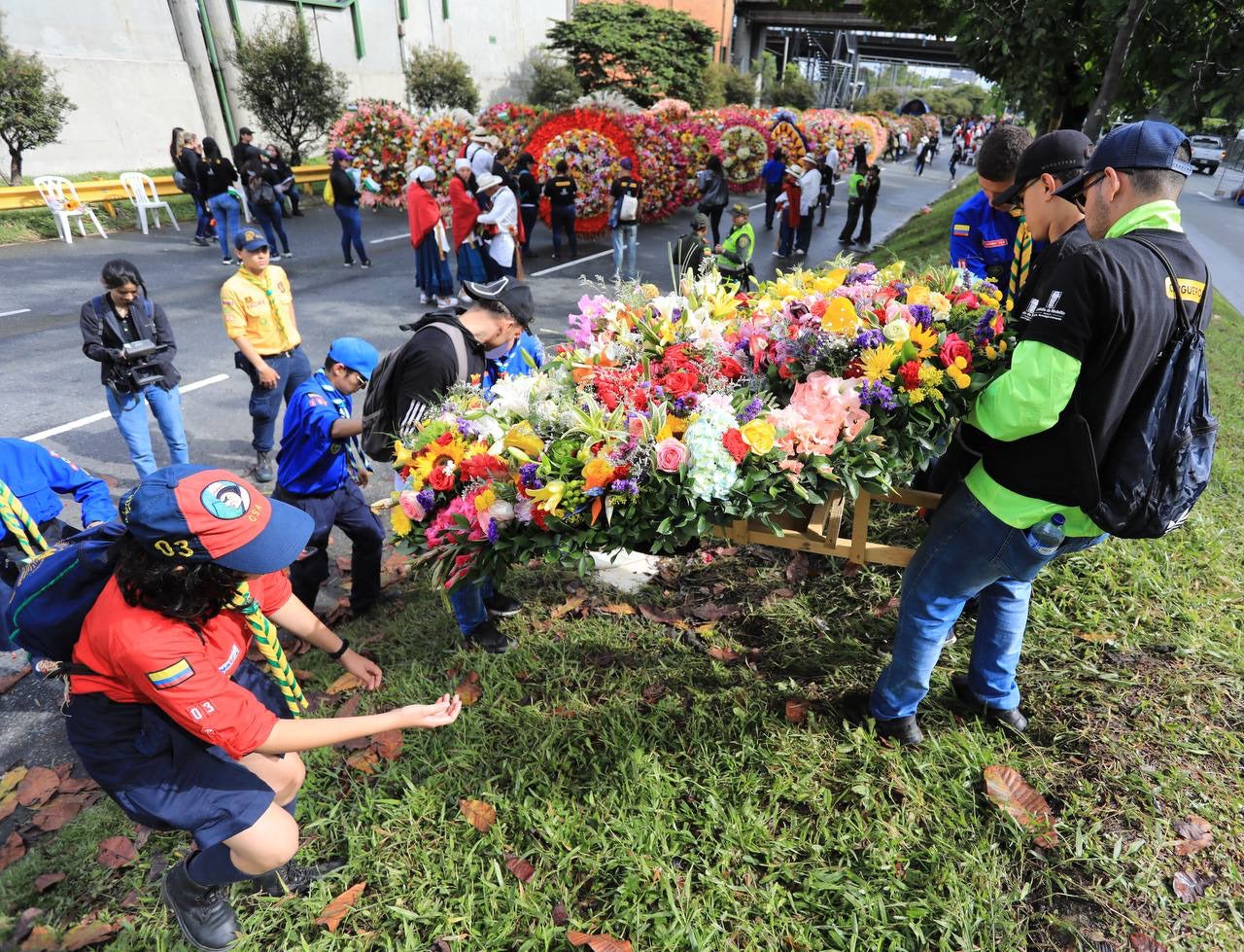 [Fotos] Así se prepara la 65.ª edición del Desfile de Silleteros 2022