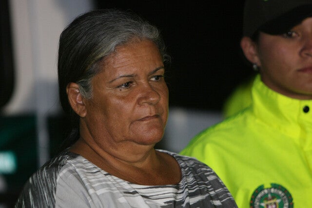 Teresa Gómez Álvarez es desmovilizada del Bloque Elmer Cárdenas de las AUC y actualmente se encuentra privada de la libertad.