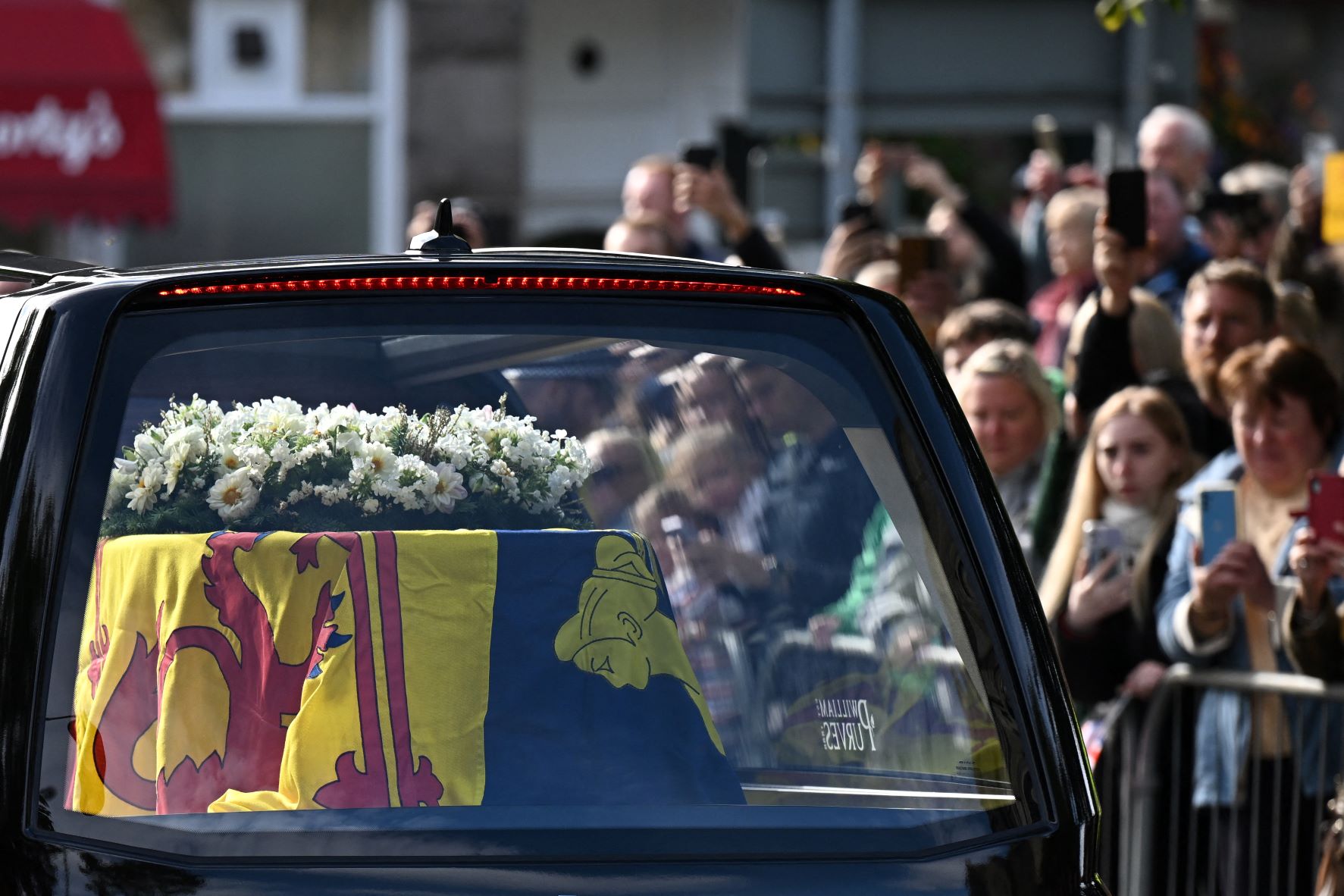 Cortejo fúnebre, Reina Isabel II.