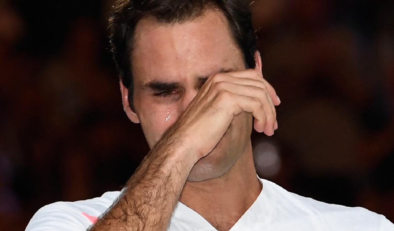 Cuando Federer lloró en Bogotá por culpa del caos