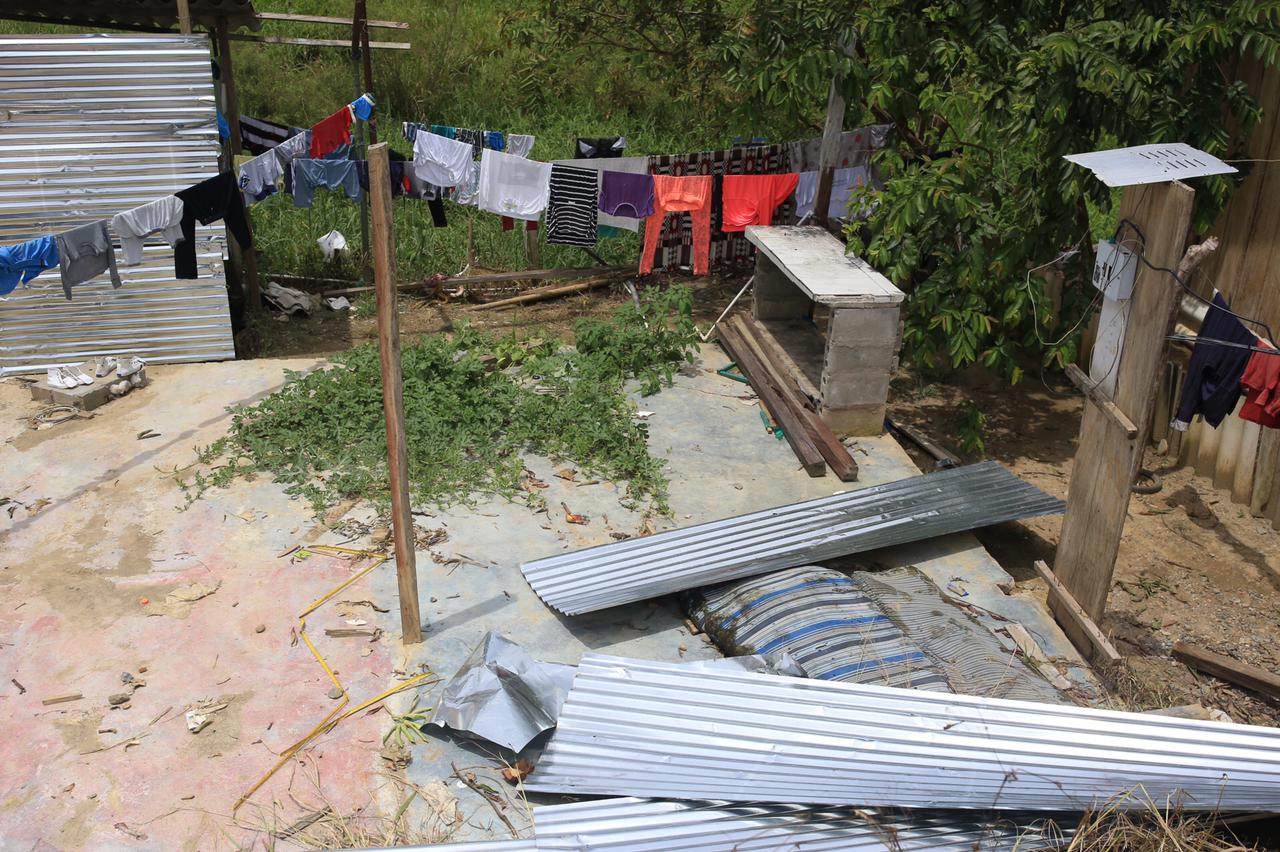 Más de 230 viviendas fueron afectadas por un vendaval en Puerto Nare, Antioquia