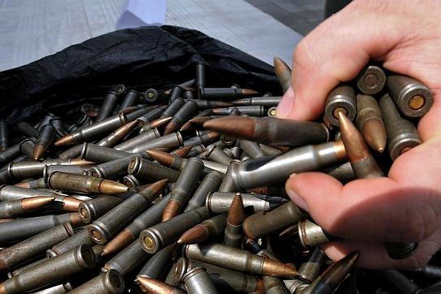 La munición recuperada está valorada en tres millones de pesos.