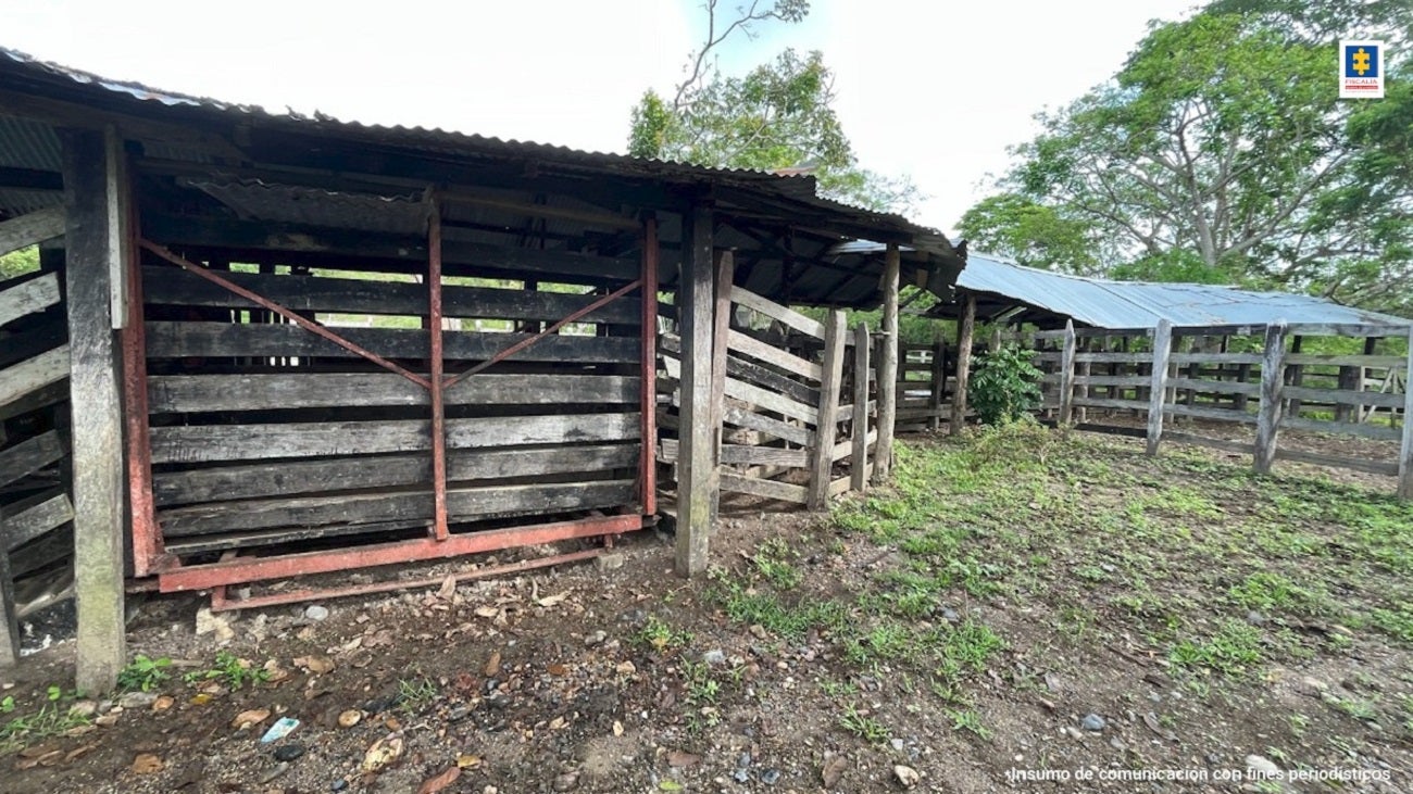 Finca 'Mi Ranchito' de alias 'el Alemán'