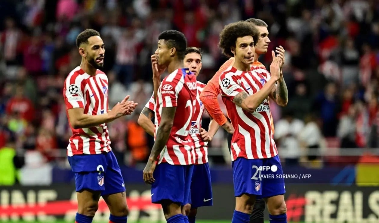 Otro grande a la Europa League: Atlético empató ante Leverkusen y quedó fuera de la Champions