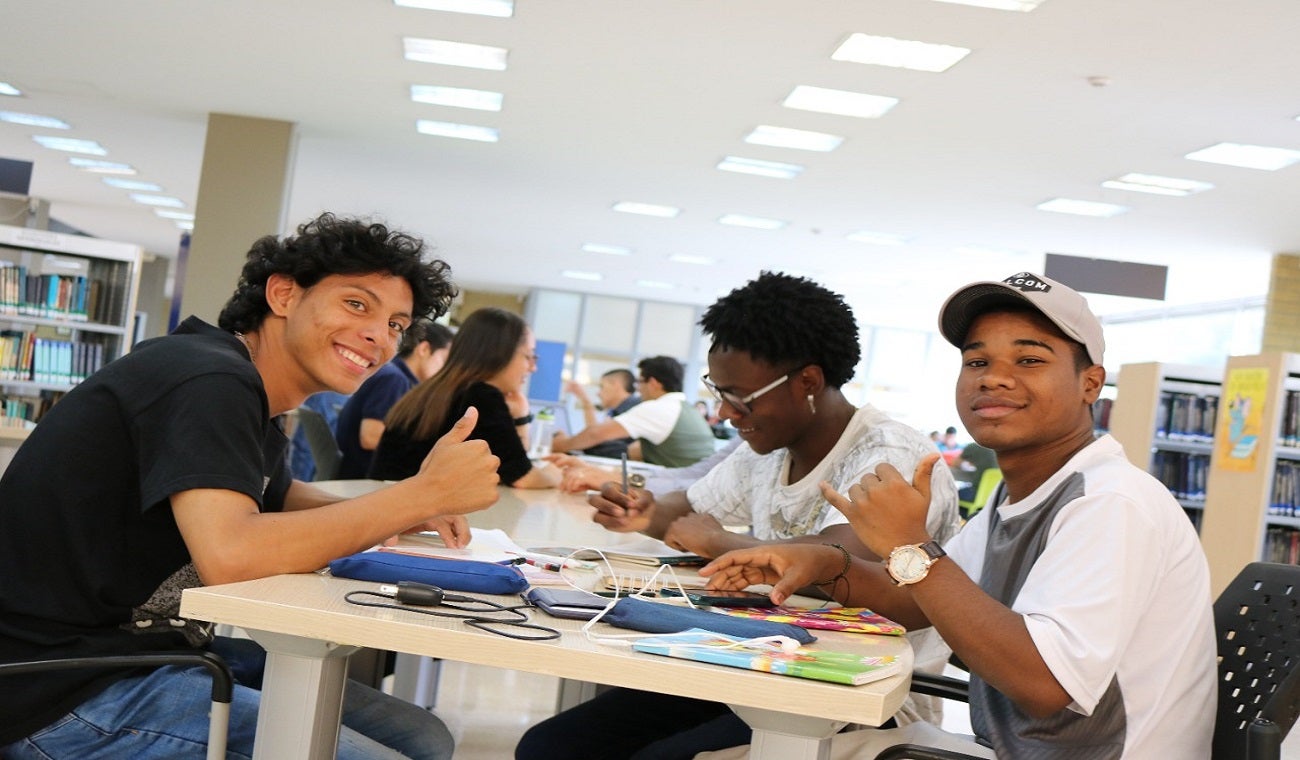 Estudiantes universitarios en Medellín