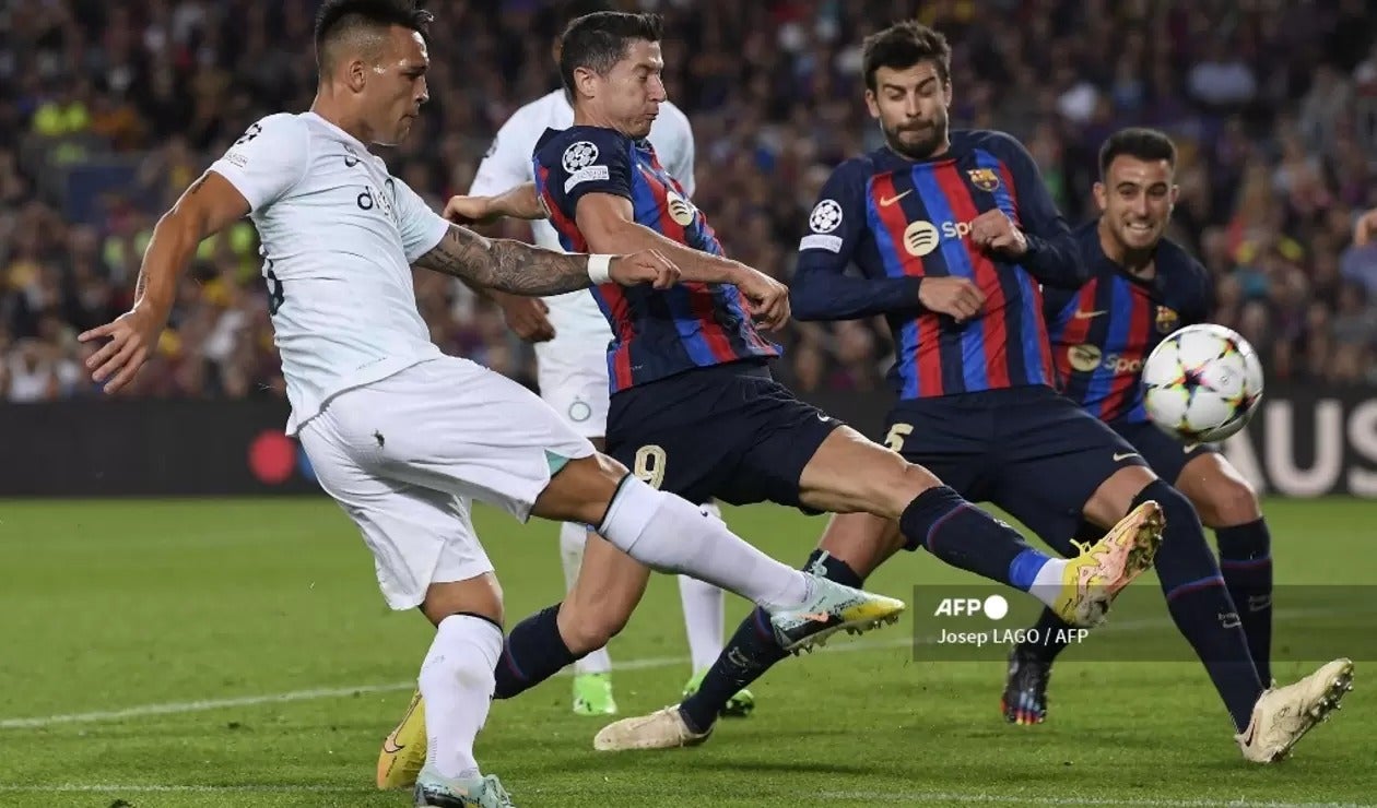 Barcelona empató ante Inter en Champions y complica su clasificación