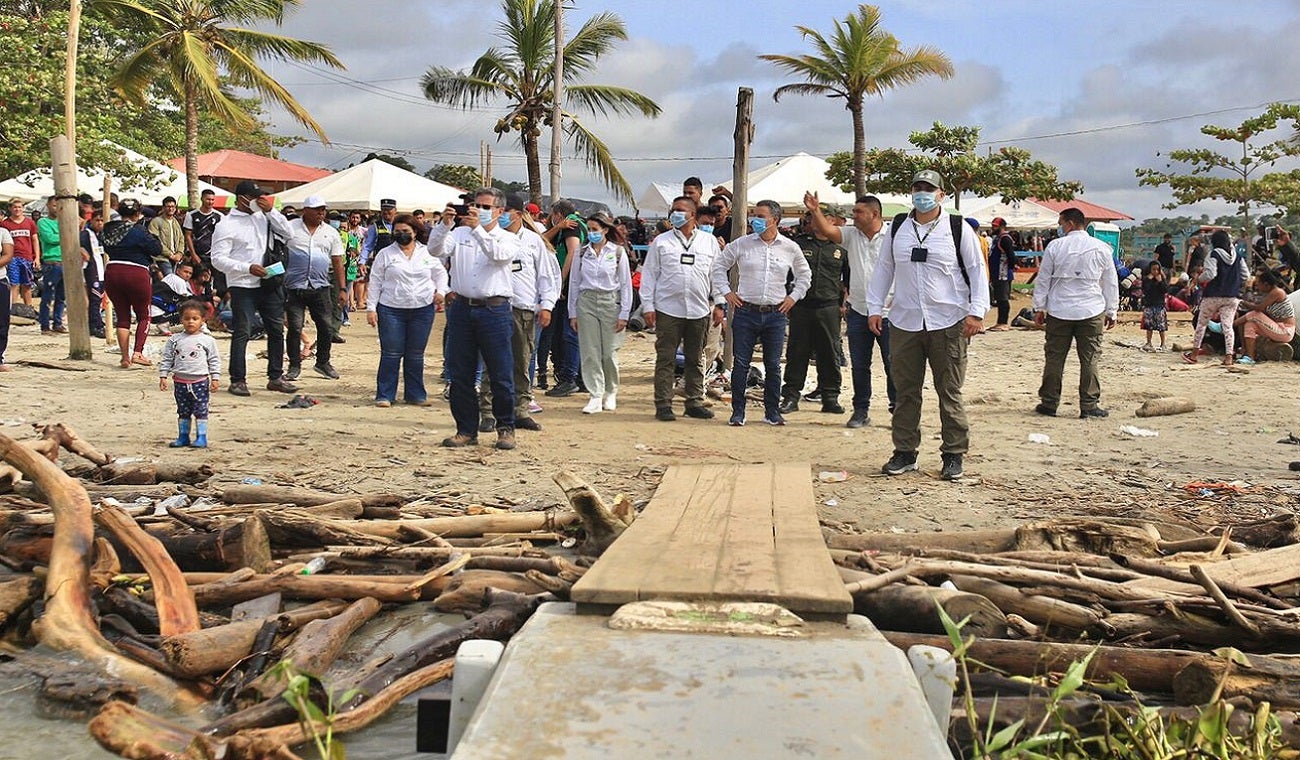 Visita de la Gobernación de Antioquia a Necoclí
