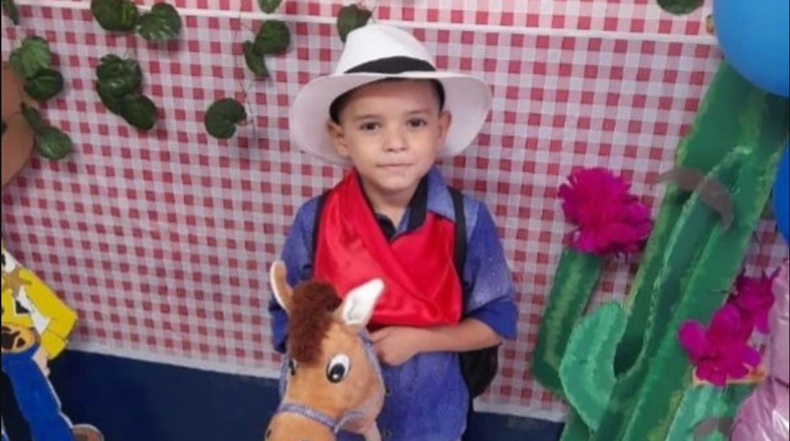 Maximiliano, niño desaparecido en Remedios Antioquia