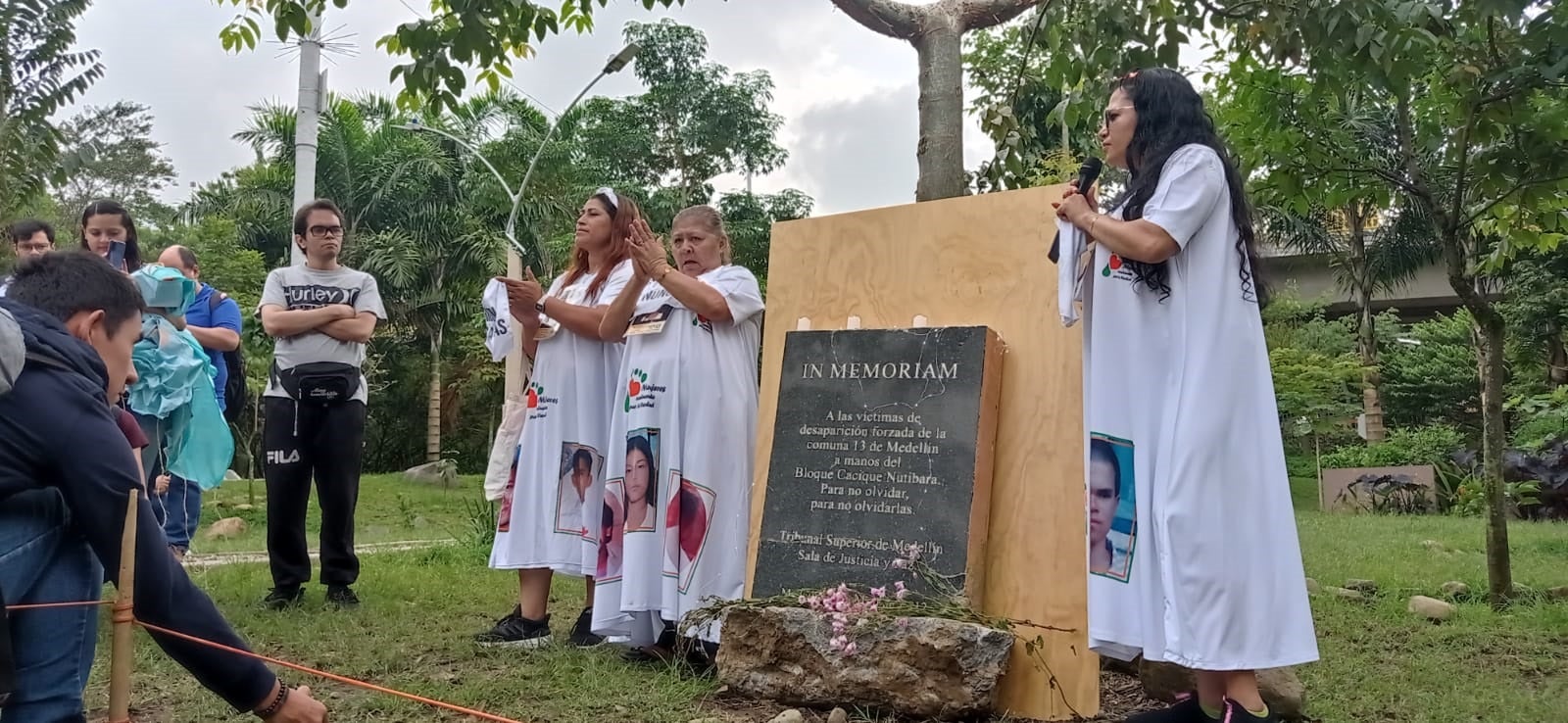 Víctimas conmemoraron 20 años de la operación Orión