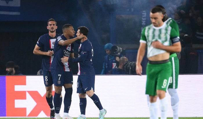 Paris Saint Germain, quinta jornada de Champions League