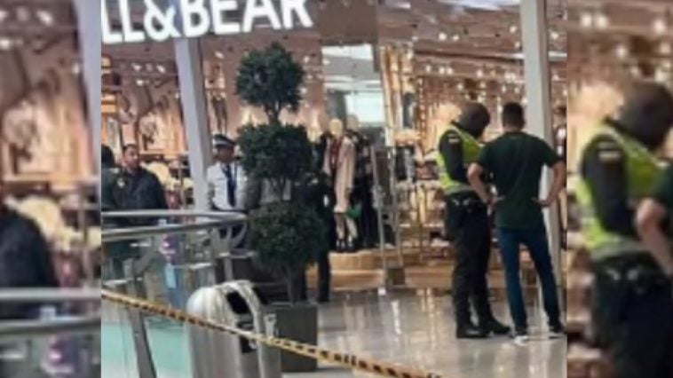 El presunto ladrón huyó del lugar.