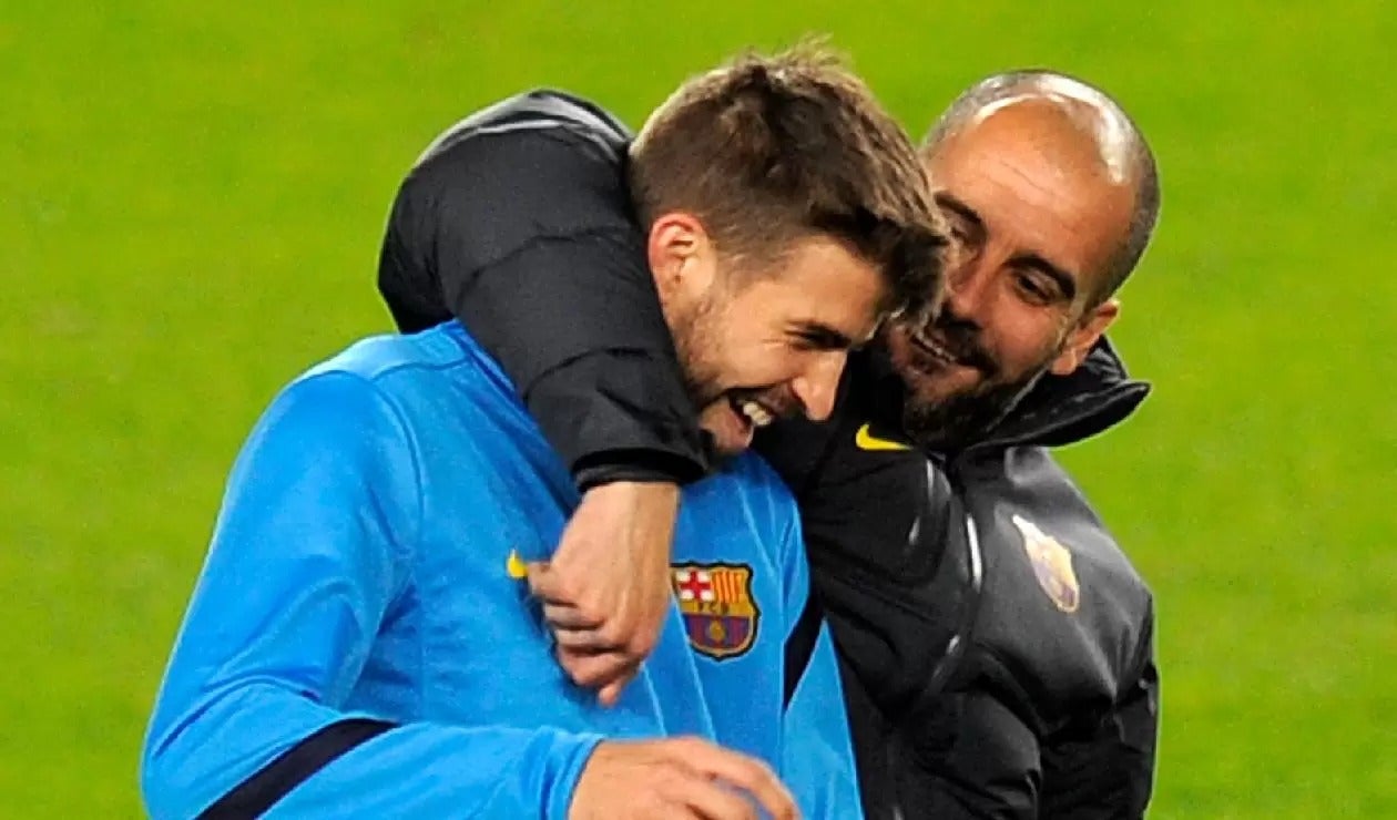 Guardiola reacciona al retiro de Piqué: "es un ser humano increíble"