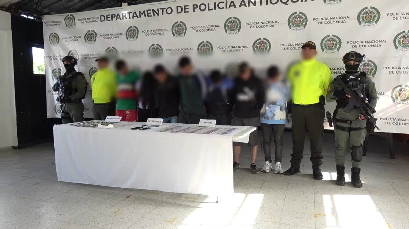 Redada contra el narcotráfico dejó 15 capturas en Antioquia