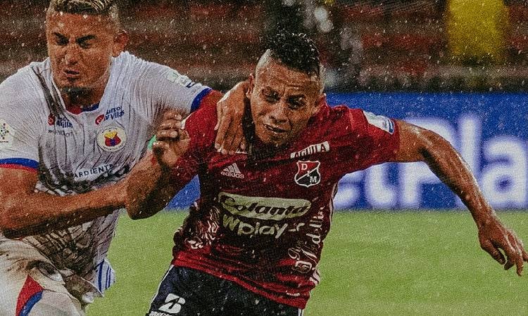 Medellín y Pasto empataron tras un arbitraje polémico en el Atanasio