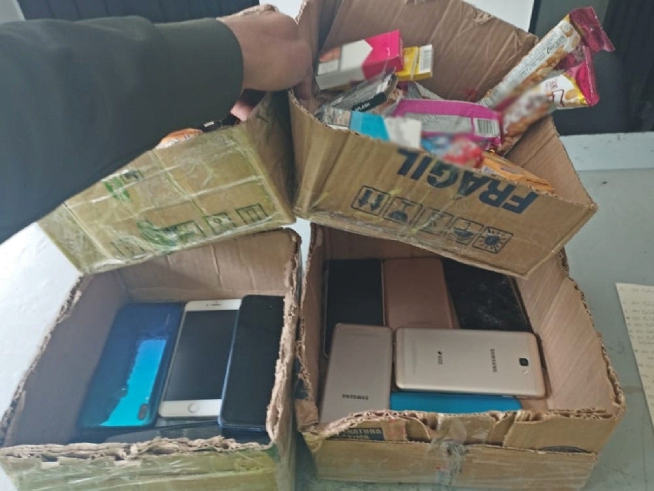 Recuperación de celulares en Antioquia