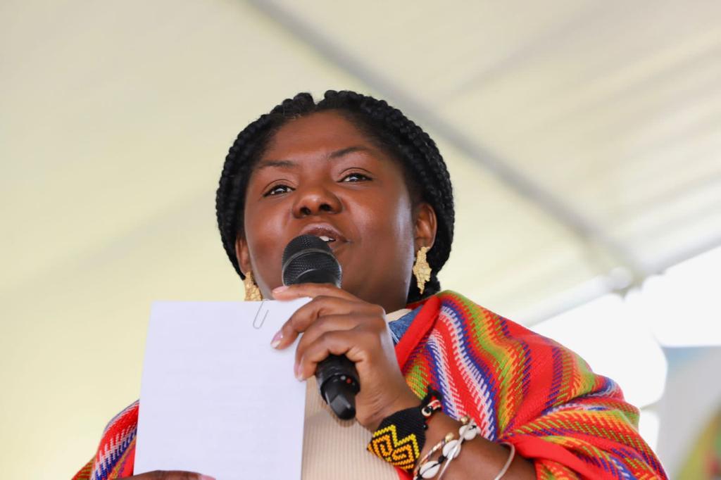 Vicepresidenta, Francia Márquez.