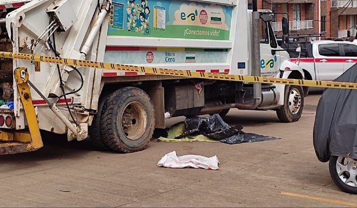 Operario falleció tras ser arrollado por camión recolector de basuras